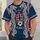 Nordic Victory Soccer Shield With Dragon Ornaments for Matchday and Casual Wear All-over Print Unisex T-shirt - 5