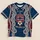 Nordic Victory Soccer Shield With Dragon Ornaments for Matchday and Casual Wear All-over Print Unisex T-shirt - 1