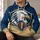 Eagle Football Shield Emblem for Game Day, Commutes, and Everyday Casual Wear All-over Print Hoodie (Lightweight) - 6
