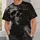 Distressed Skull and Stitched Patchwork for Halloween Nightmares and Gothic Style Fans All-over Print Unisex T-shirt - 5