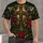Evergreen Christmas Cross With Faith Hope Peace For Holiday Gatherings All-over Print Unisex T-shirt - 1