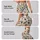 Earthy Seed and Leaf Motifs for Yoga, Pilates, and Everyday Wellness Outings for Women Leggings - 2