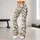 Earthy Seed and Leaf Motifs for Yoga, Pilates, and Everyday Wellness Outings for Women Leggings - 11