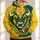 Golden Bison and Football for Game Day Spirit, Tailgating, and Casual Wear Fans All-over Print Hoodie (Lightweight) - 1