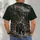 Creekside Bear and Forest Wilderness Scene for Hiking and Outdoor Adventures All-over Print Unisex T-shirt - 6