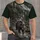 Creekside Bear and Forest Wilderness Scene for Hiking and Outdoor Adventures All-over Print Unisex T-shirt - 4
