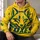 Golden Fox Head and Football Spirit for Autumn Game Days and Everyday Fan Style All-over Print Hoodie (Lightweight) - 6
