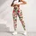 Strawberry and Green Leaf Motifs for Yoga, Pilates, and Everyday Errands Leggings - 5