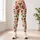 Strawberry and Green Leaf Motifs for Yoga, Pilates, and Everyday Errands Leggings - 4