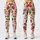 Strawberry and Green Leaf Motifs for Yoga, Pilates, and Everyday Errands Leggings - 3