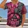 Pink Ribbon Fists Breast Cancer Support Awareness Gift For Survivors And Caregivers All-over Print Unisex T-shirt - 2