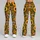 Sunflower Sugar Skull Leopard Ro set for Yoga, Pilates and Everyday Style Leggings - 9