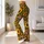 Sunflower Sugar Skull Leopard Ro set for Yoga, Pilates and Everyday Style Leggings - 12
