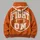 Football Shield and Lacing Motifs for Game Day Spirit and Everyday Fan Style Enthusiasts All-over Print Hoodie (Lightweight) - 5