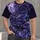 Violet Dragon Beneath a Shattered Moon for Fantasy Nights and Relaxed Everyday Wear All-over Print Unisex T-shirt - 4