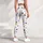 Pastel Paw Prints for Yoga, Pilates, Errands and Everyday Casual Style for Pet Lovers Leggings - 6
