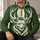 Elk Antler Football Emblem for Autumn Game Day and Everyday Outdoor Casual Wear All-over Print Hoodie (Lightweight) - 6