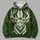 Elk Antler Football Emblem for Autumn Game Day and Everyday Outdoor Casual Wear All-over Print Hoodie (Lightweight) - 4