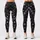 Silver Starry Night Motifs for Yoga, Pilates, and Everyday Activewear Leggings - 3