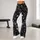 Silver Starry Night Motifs for Yoga, Pilates, and Everyday Activewear Leggings - 11