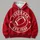 Vintage Football Emblem Apparel for Game Day, Tailgates and Casual Weekend Wear All-over Print Hoodie (Lightweight) - 4