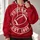 Vintage Football Emblem Apparel for Game Day, Tailgates and Casual Weekend Wear All-over Print Hoodie (Lightweight) - 2