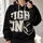 Bold Football Shield and FIGHT ON Message for Game Day, Tailgates and Everyday Fans All-over Print Hoodie (Lightweight) - 2