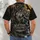Wolf, Moonlit Forest and Mountain Wilderness for Outdoor Adventure Enthusiasts All-over Print Unisex T-shirt - 6