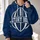 Football Victory Banner with Classic Lacing for Game Day and Weekend Sports Fans All-over Print Hoodie (Lightweight) - 2
