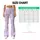 Lavender Heart Motifs for Yoga Pilates and Everyday Activewear Leggings - 7