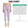 Lavender Heart Motifs for Yoga Pilates and Everyday Activewear Leggings - 3