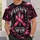Pink Ribbon Football Victory Emblem for Breast Cancer Awareness Game Day Support All-over Print Unisex T-shirt - 5
