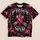 Pink Ribbon Football Victory Emblem for Breast Cancer Awareness Game Day Support All-over Print Unisex T-shirt - 1