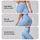 Sky Blue and White Polka Dots for Yoga, Pilates, Travel and Everyday Casual Wear Style Leggings - 8