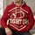 Football Shield FIGHT ON Motto for Game Day and Everyday Casual Wear for Football Fans All-over Print Hoodie (Lightweight) - 6