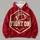 Football Shield FIGHT ON Motto for Game Day and Everyday Casual Wear for Football Fans All-over Print Hoodie (Lightweight) - 4