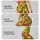 Pink Strawberries on Sunny Yellow for Yoga, Pilates, and Casual Summer Wear Leggings - 8