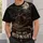 Moonlit Cowboy Hat and Desert Night for Western Ranchwear and Casual Country Style Wear All-over Print Unisex T-shirt - 5
