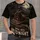 Moonlit Cowboy Hat and Desert Night for Western Ranchwear and Casual Country Style Wear All-over Print Unisex T-shirt - 4