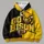 Bold Bison Head and Football Spirit for Game Day, Tailgating and Casual Wear for Fans All-over Print Hoodie (Lightweight) - 4