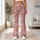 Pink Paisley Blooms for Yoga, Pilates, and Everyday Studio-to-Street Style for Women Leggings - 11