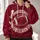 Horseshoe Football Emblem for Game Day and Casual Weekend Wear for Football Fans All-over Print Hoodie (Lightweight) - 2