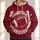Horseshoe Football Emblem for Game Day and Casual Weekend Wear for Football Fans All-over Print Hoodie (Lightweight) - 1