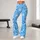 Icy Blue Snowflakes for Winter Yoga, Pilates, and Everyday Activewear Leggings - 11