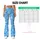 Icy Blue Snowflakes for Winter Yoga, Pilates, and Everyday Activewear Leggings - 7