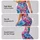 Vibrant Tie Dye Floral Bursts for Yoga, Pilates and Everyday Activewear Leggings - 2