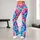 Vibrant Tie Dye Floral Bursts for Yoga, Pilates and Everyday Activewear Leggings - 10