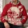 Football Helmet and Lightning Bolts for Game Day and Casual Weekend Everyday Wear All-over Print Hoodie (Lightweight) - 6
