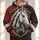 Horse Head Shield And Football Crest For Game Day And Casual Autumn Wear All-over Print Hoodie (Lightweight) - 1