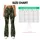 Dark Green Rose Floral Motifs for Yoga, Pilates, and Everyday Errands Leggings - 7
